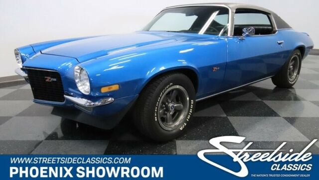 Clone Blue Black V8 Auto Classic Vintage Collector Z28 Chevy Muscle SBC Edelbroc 1970 Chevrolet Camaro Z/28 Tribute