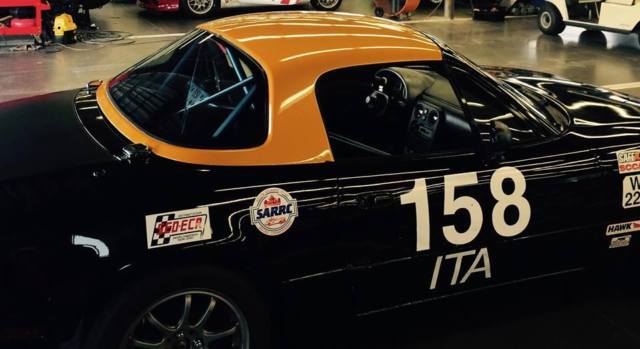 Club Racing 1990 Mazda Miata NA Race Car ITA Spec Miata 1990 Mazda MX-5 Miata Hard Top