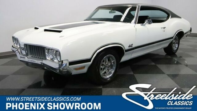 Code 44 Olds Big Block V8 700R4 Auto Classic Vintage Collector White Black Hardt 1970 Oldsmobile 442 --