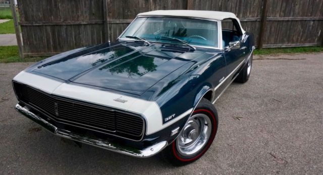 COLD FACTORY AIR CONDITIONING #'S MATCHING 327 RS 2 OWNER ORIGINAL PS MAKE OFFER 1968 Chevrolet Camaro RALLY SPORT