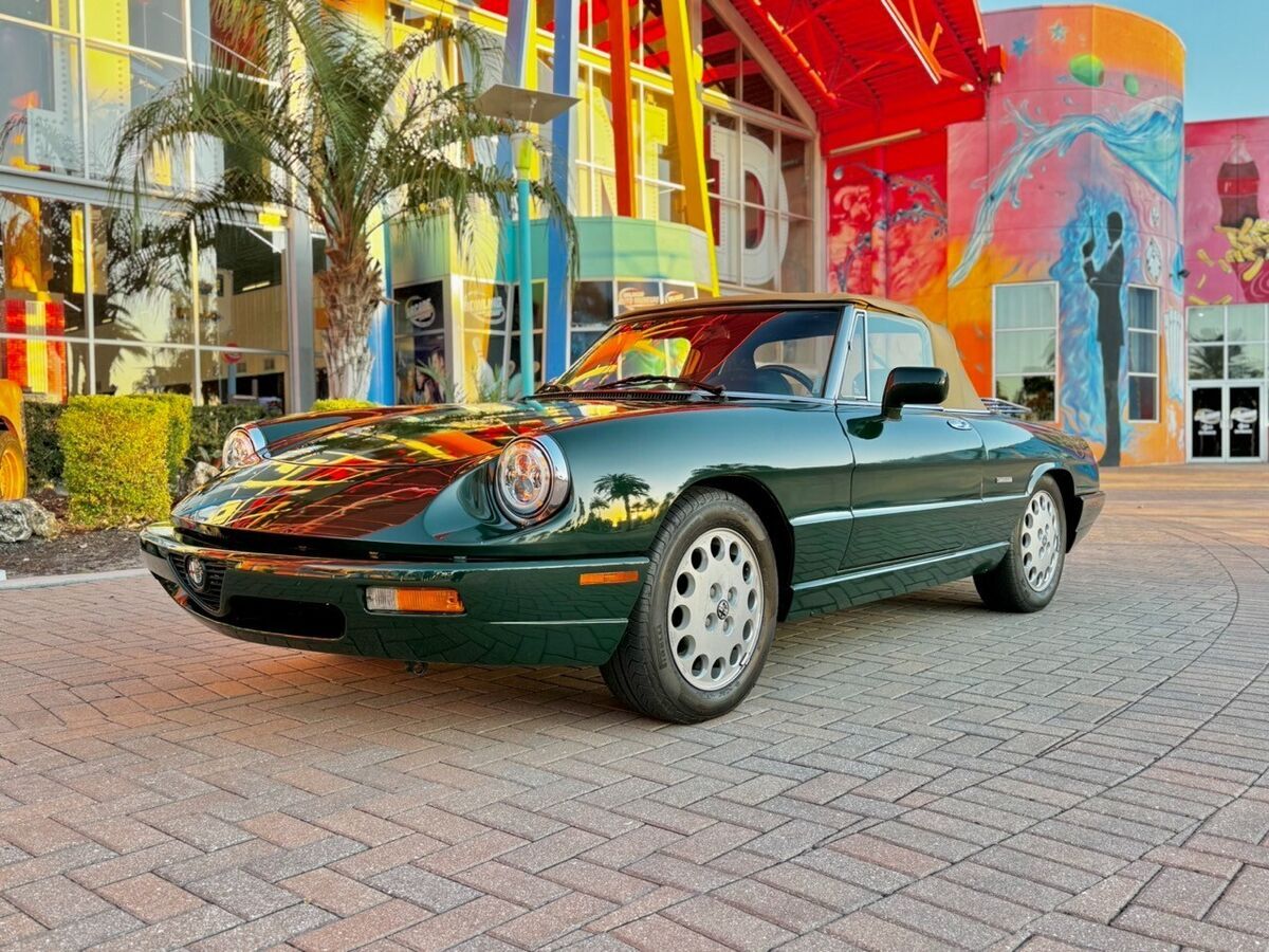 1991 Alfa Romeo Spider SPIDER VELOCE GREEN SPECIAL EDITION - photo 10