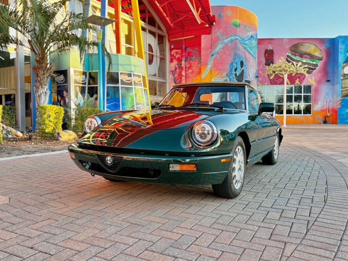 1991 Alfa Romeo Spider SPIDER VELOCE GREEN SPECIAL EDITION - photo 11