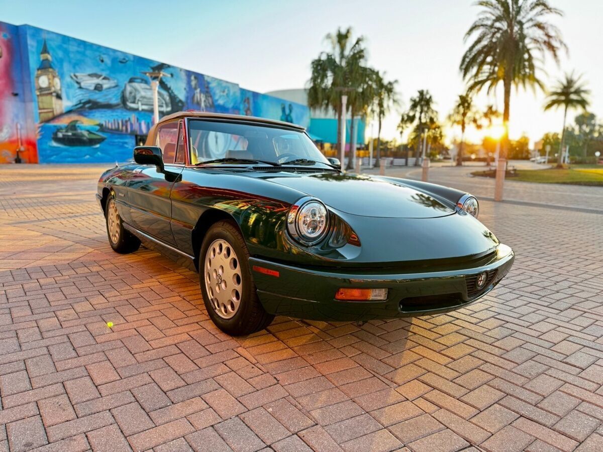 1991 Alfa Romeo Spider SPIDER VELOCE GREEN SPECIAL EDITION - photo 5