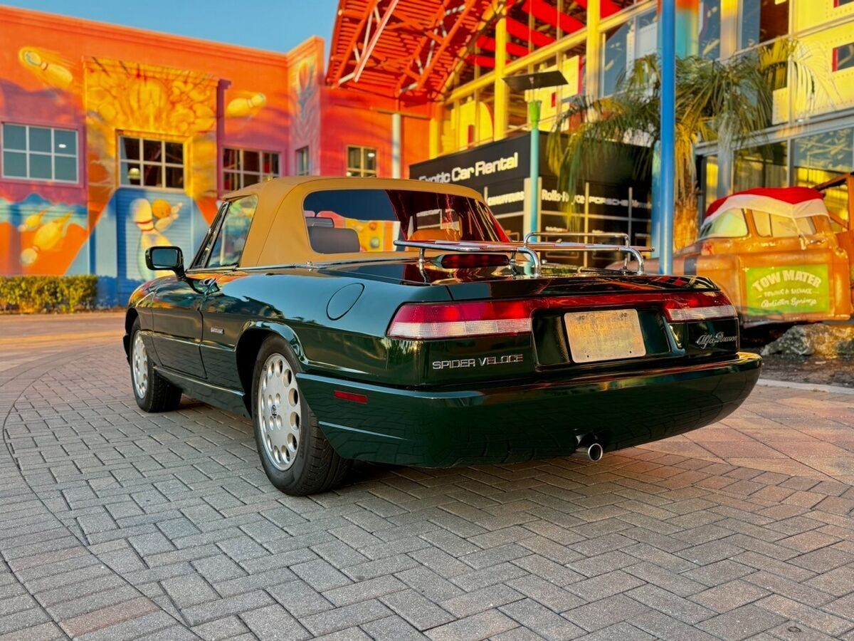 1991 Alfa Romeo Spider SPIDER VELOCE GREEN SPECIAL EDITION - photo 7