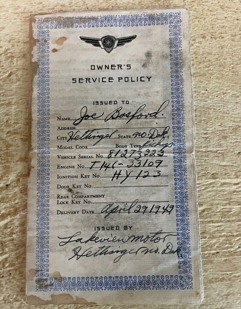 1949 Dodge B-1-D Flatbed 1-Ton Pilothouse Truck - photo 5