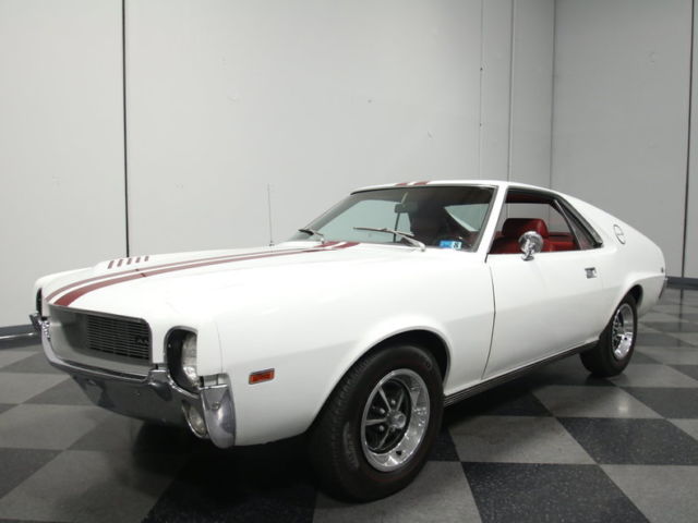 COLLECTOR-OWNED AMX, FULLY RESTORED, 390 V8, 4 BBL, AUTO, PWR STEERING/BRAKES! 1969 AMC AMX