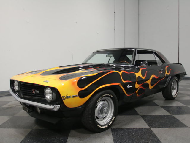 COLLECTOR-OWNED Z/28 TRIBUTE, STRONG 350 V8, 4-SPEED, DUALS, PWR FRNT DISCS!! 1969 Chevrolet Camaro
