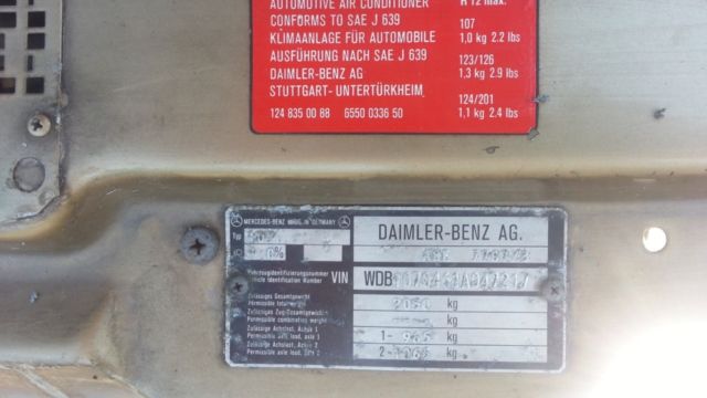 1986 Mercedes-Benz 500-Series - photo 13