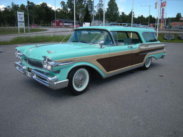 1957 Mercury Colony Park 9 Passenger hardtop