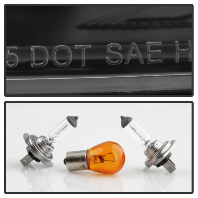 Black [F32 Style] 2012-2015 BMW F30 3-Series Sedan LED DRL Projector Headlights - photo 9