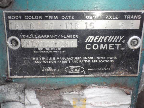 1963 Mercury Comet - photo 10