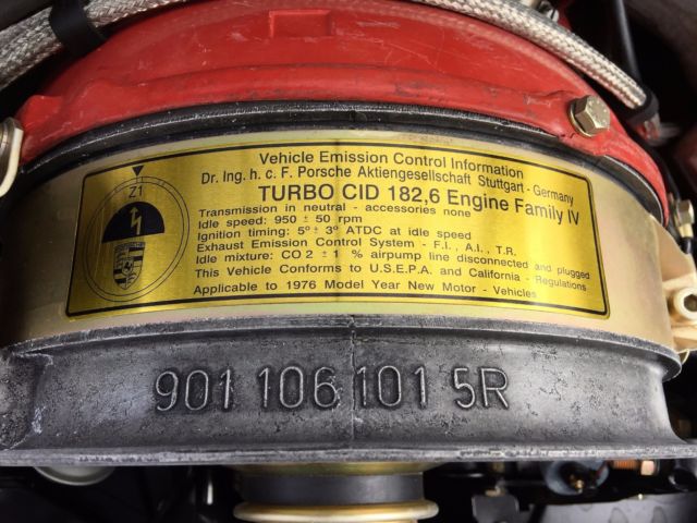 1976 Porsche 930 Turbo Carrera - photo 12