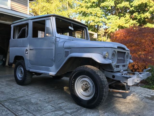 Complete FJ40 - Engine Runs Excellent, needs work to drive, media blasted 1967 Toyota Land Cruiser
