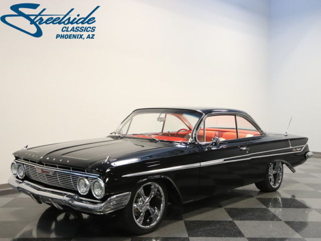 COMPLETE FRAME-OFF, #'S MATCH 283 V8, LASER STRAIGHT, 35 MILES SINCE RESTO! 1961 Chevrolet Impala Restomod