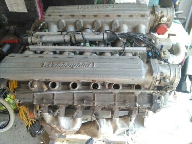 Complete Lamborghini Countach LM002/A Engine Display or Install RARE Early Build 1989 Lamborghini Countach