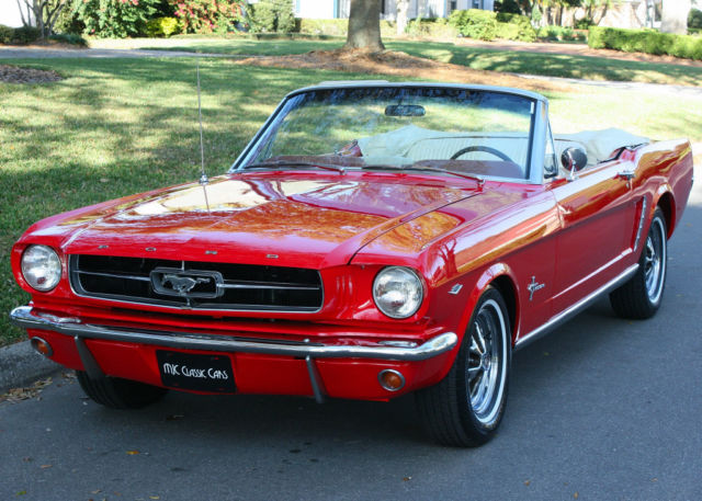 COMPLETE RESTORATION - 1965 Ford Mustang Convertible - 289 V-8- 200 MI 1965 Ford Mustang CONVERTIBLE - 289 V-8 - 200 MILES