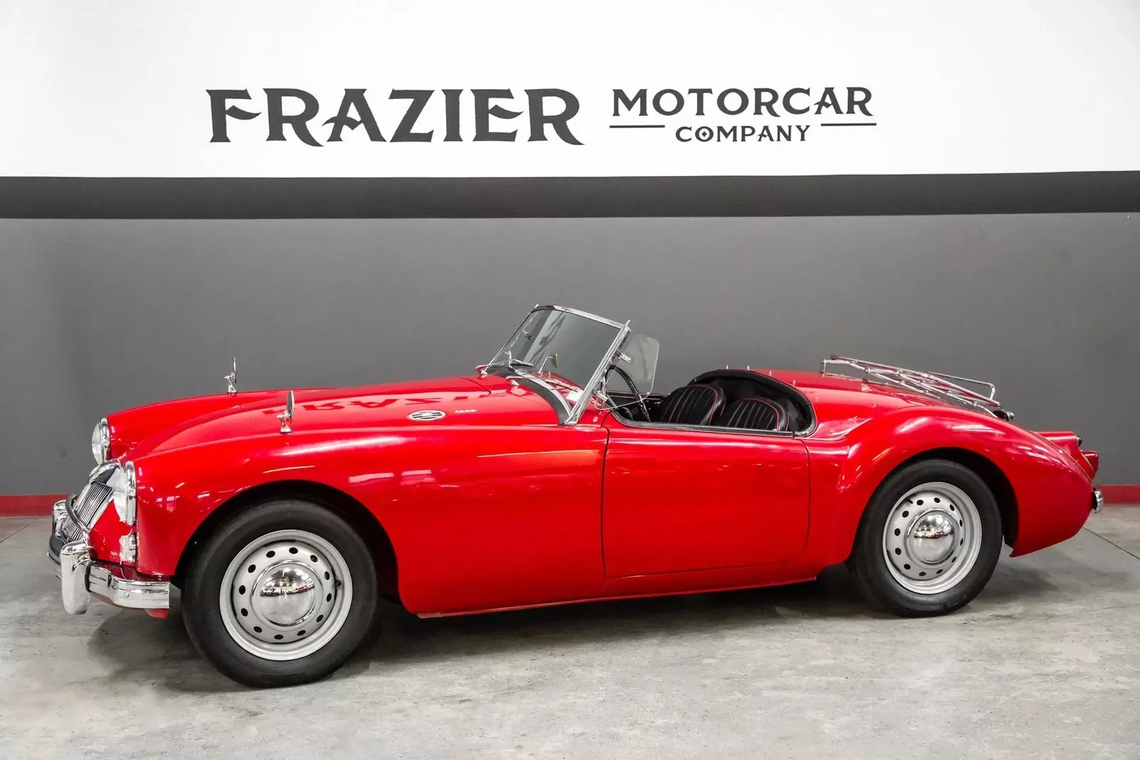 COMPLETE RESTORED MGA 1600 with awards from concours showings. RED/BLACK 1960 MG MGA