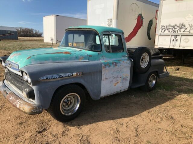 Complete running and driving 1959 Chevrolet Apache 31 short box 1959 Chevrolet Other Pickups Step side short box