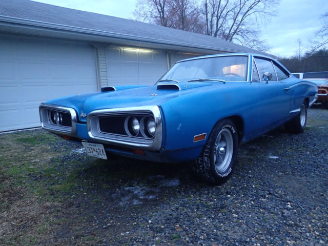 Complete, Runs & Drives -- Good candidate and ready for restoration! 1970 Dodge Coronet SuperBee