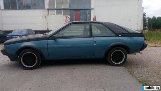 Completely renovated Renault Fuego 1.6 B Carburetor, blue metallic, NO defects. 1980 Renault Fuego coupe 2-door
