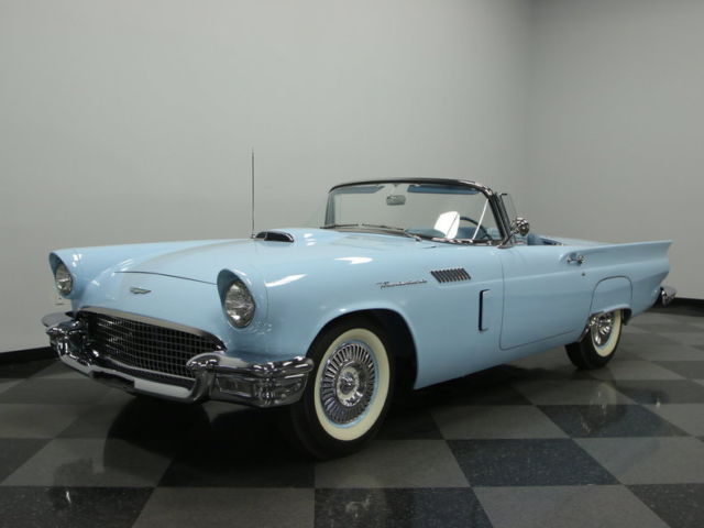 CONCOURS WINNER, SIMPLY THE BEST, RARE OPTIONS, DEALER INVOICE, TOTAL RESTO!!! 1957 Ford Thunderbird