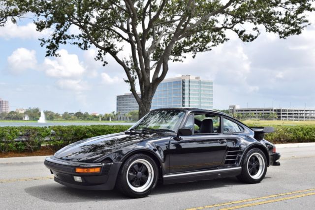 Concourse - 13k Miles - 1 of 60 Factory 505 - Sport Seats - LSD - COA - G50 1989 Porsche 911 930 S Slantnose Turbo