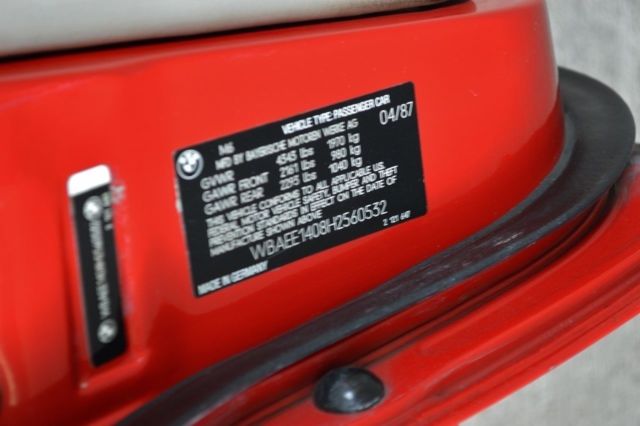 1987 BMW M6 - photo 12