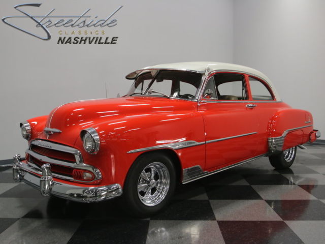 CONTINENTAL KIT, OVERHEAD VISOR, 350CI V8, DISC BRAKES, A/C, NICE INTERIOR! 1951 Chevrolet Styleline