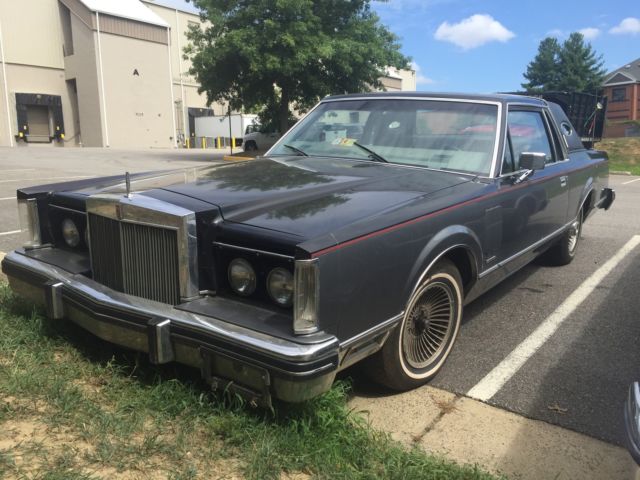 Continental Mark VI Coupe Electronic Fuel Injection 1983 Lincoln Continental