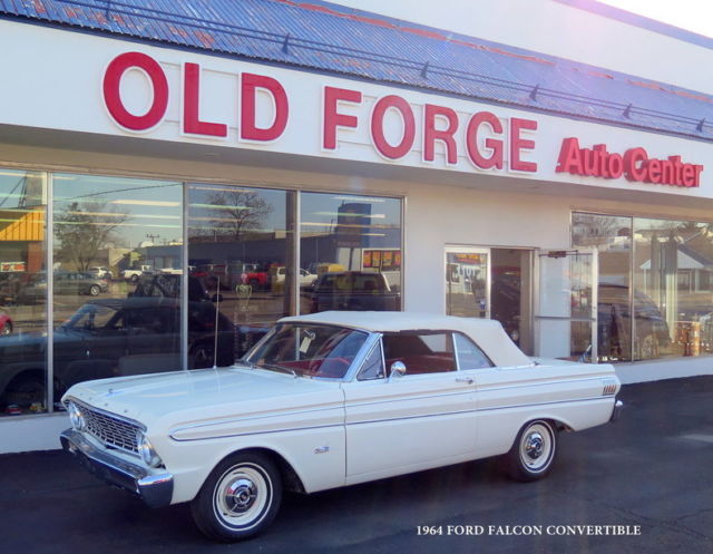 Convertible 170 ci six cyl. 3 speed manual 1964 Ford Falcon