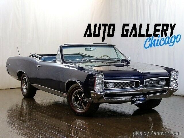 Convertible 1967 Pontiac GTO 60,613 Miles 1967 Pontiac GTO Convertible