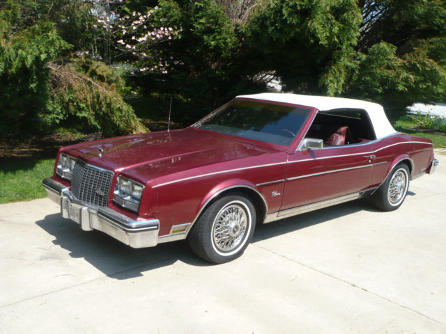 1983 Buick Riviera CONVERTIBLE
