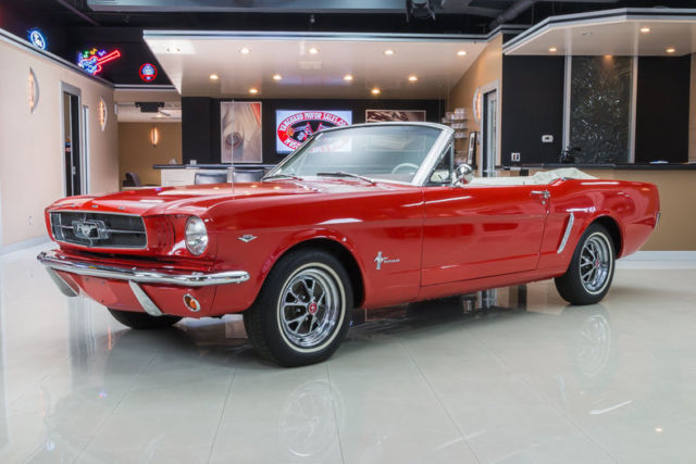 Convertible! 289ci V8 Engine, C4 3-Speed Auto, Autolite Single 2-Barrel, Ford 8" 1965 Ford Mustang Convertible