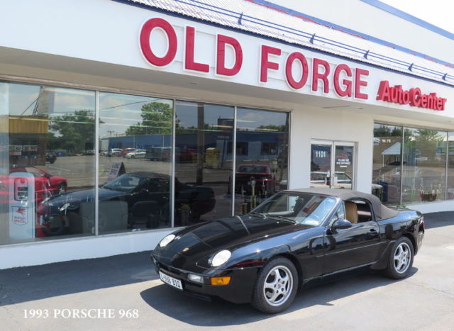 Convertible 3.0L 6 speed manual LOW MILES 1993 Porsche 968 Base Convertible 2-Door