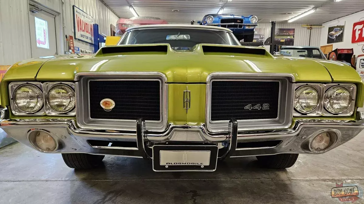 Convertible 455 Jaw-Dropping Frame-Off Restoration Nat'l Award Winner Cutlass 1971 Oldsmobile 442 TN Muscle Car w/ No Rust All Born-With Drivetrain COLD AC