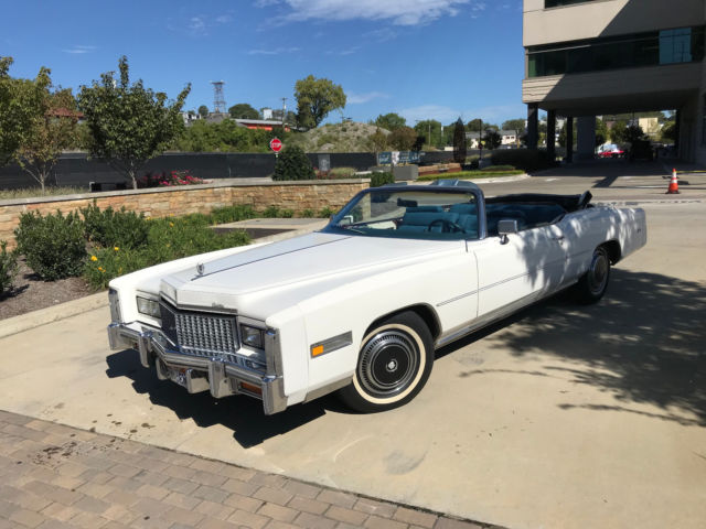 Convertible 500V8 - No Reserve 1976 Cadillac Eldorado Convertible