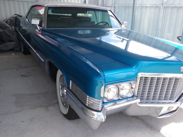 Convertible Cadillac 1970 Cadillac DeVille