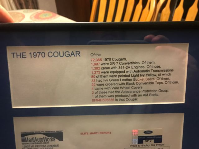 1970 Mercury Cougar - photo 10