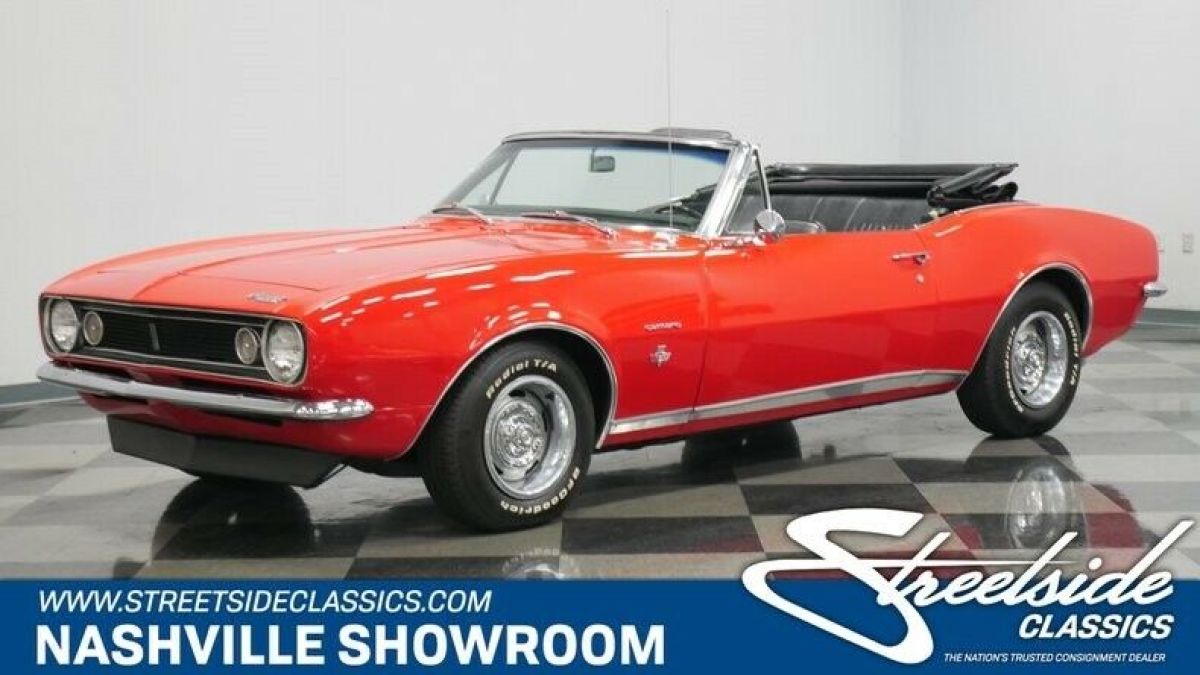 convertible droptop 4speed 327 original 1967 Chevrolet Camaro Convertible