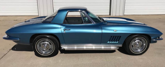 1965 Chevrolet Corvette CONVERTIBLE, POWER BRAKES, LEATHER, SIDE PIPES - photo 2