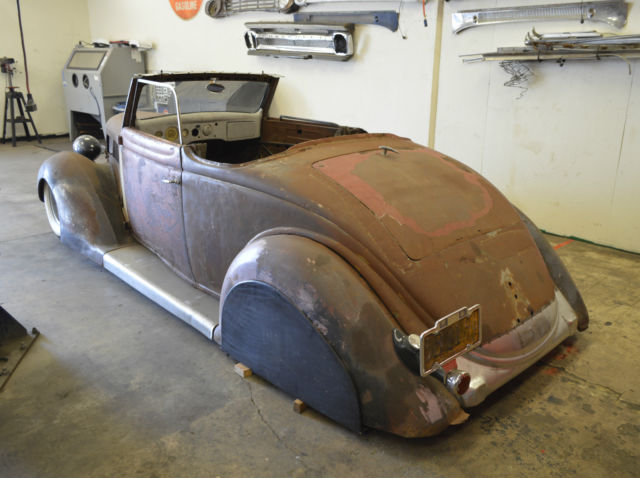 1936 Ford FAT FENDER MODEL 68 CLUB CABRIOLET - photo 2