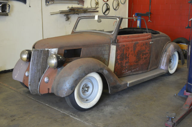 1936 Ford FAT FENDER MODEL 68 CLUB CABRIOLET - photo 3