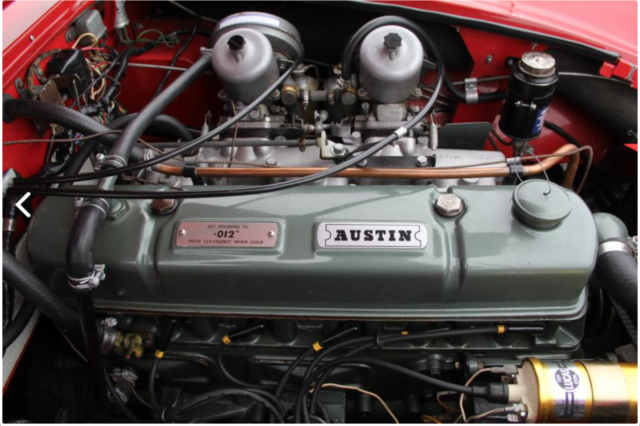 1967 Austin Healey 3000 2 door convertible - photo 8