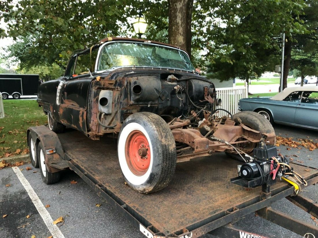Convertible series 62 project w Fleetwood 2 car package WINTER project 1956 Cadillac Fleetwood