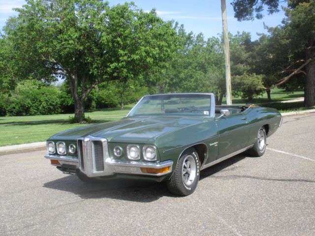 Convertible with factory 400-330 h.p.auto. power top,fr.disc brakes p/steering 1970 Pontiac Catalina convertible