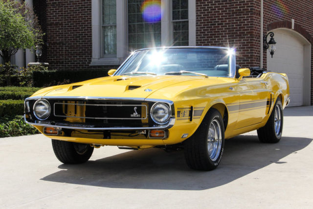 Convertible with Marti Report! 428ci, Auto, 9" Posi, Power Steering and Brakes! 1969 Ford Mustang Convertible