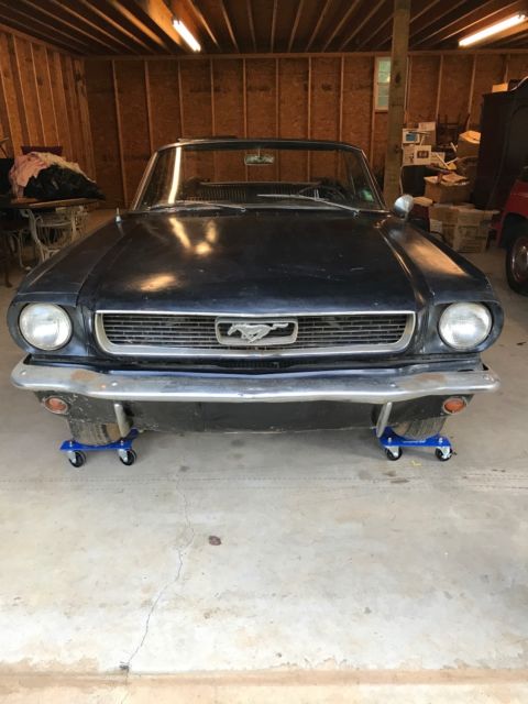 1966 Ford Mustang Convertible, Pony Interior