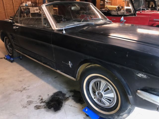 1966 Ford Mustang Convertible, Pony Interior - photo 2