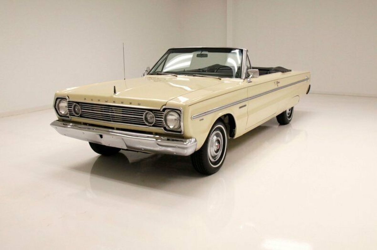 Convertible/273ci V8/Torqueflite 3-Speed/Excellent Undercarriage/Nice Interior 1966 Plymouth Belvedere Convertible