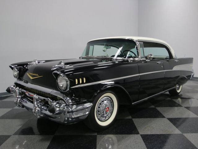 COOL 4 DOOR HARDTOP, 350CI MOTOR, TH350 TRANS, FRAME OFF RESTO, ALL NEW INTERIOR 1957 Chevrolet Bel Air/150/210